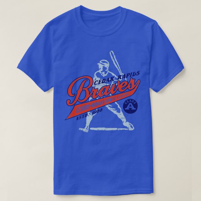 T-shirt Cedar Rapids Braves (Design devant)