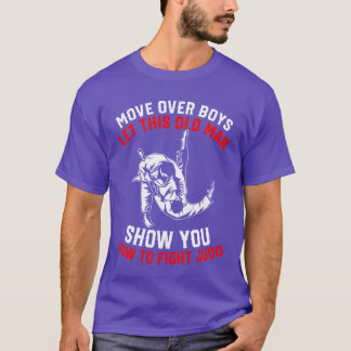 T-shirt Cède la place les garçons laissez ce vieil homme v