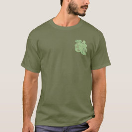 T-shirt Cèdre Cèdre Cèdre - Fatigue Vert - Poche avant