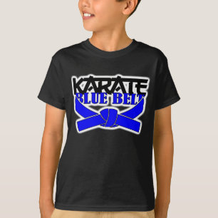 T-shirt Ceinture bleue de Karate