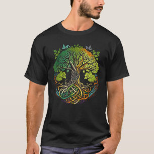 T-shirt Ceinture celtique ou nouage gaélique Chêne de li