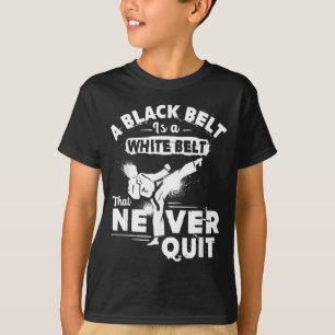 T-shirt Ceinture noire de karaté