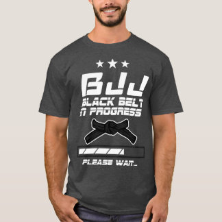 T-SHIRT CEINTURE NOIRE EN COURS