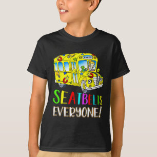 T-shirt Ceintures de sécurité à tous Fun Magic School Bus 