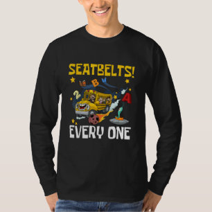 T-shirt Ceintures de sécurité pour tous Conducteur d'auto
