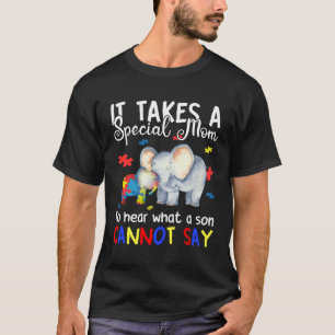 T-shirt Cela Fait Une Maman Spéciale Fille Autiste Fière A
