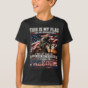 T-shirt Cela ne s'excusera pas pour N est Drapeau Ne