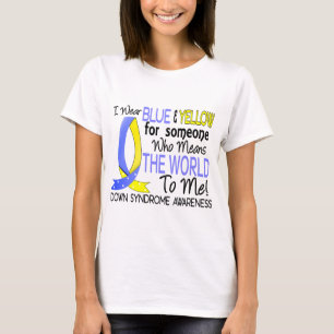 T-shirt Cela Signifie Que Le Monde Me Démolie Le Syndrome