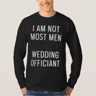 T-shirt Célébrant de mariage ministre ordonné la plupart s