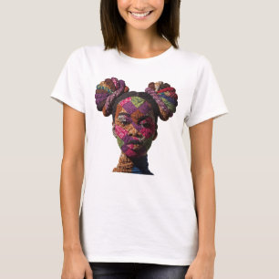 T-shirt célébrant l'art coloré du quilting