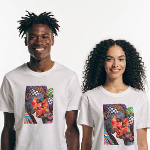 T-shirt célébrant l'art du quilting