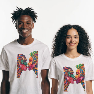 T-shirt célébrant l'art du quilting