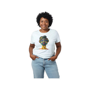 T-shirt célébrant l'art du quilting