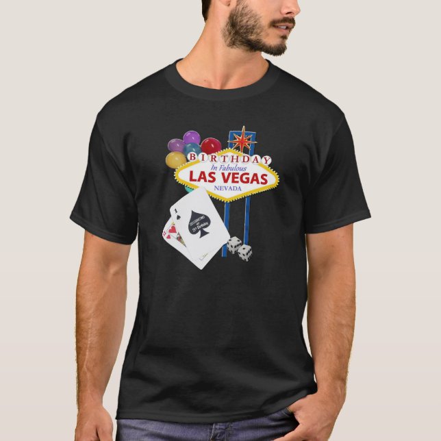 T-shirt célébrant le 21ème anniversaire Las Vegas Shirt (Devant)
