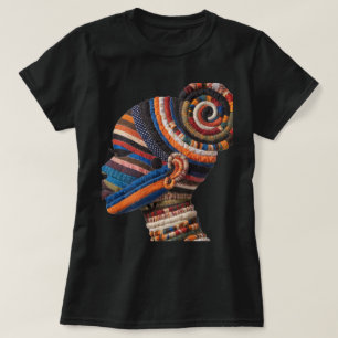 T-shirt célébrant les femmes noires colorées