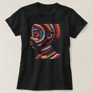 T-shirt célébrant les femmes noires colorées
