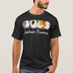 T-shirt Celebrate Diversity Guinée Pig