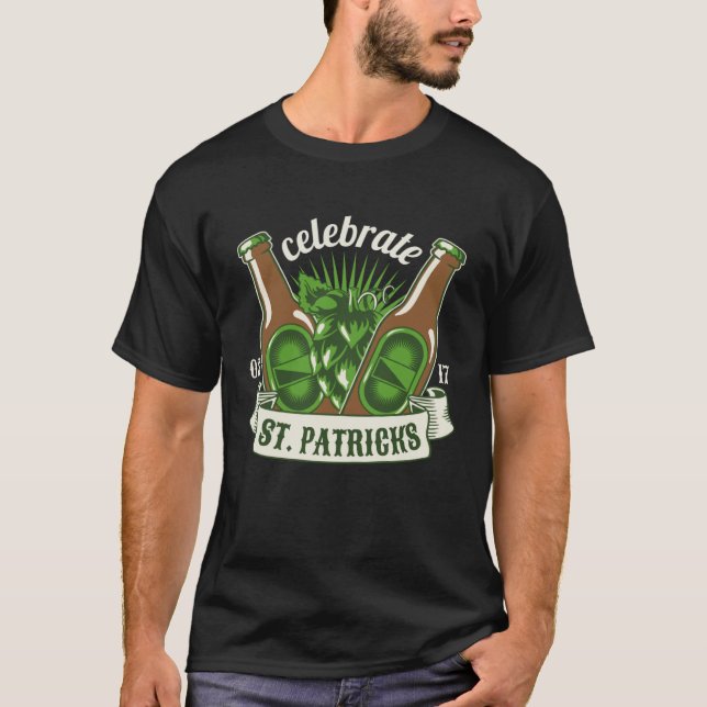 T-shirt Celebrate St Patricks 0317 (Devant)