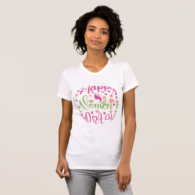 T-shirt Celebrate Women's Achievements (Devant entier)