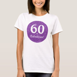 T-shirt Célébration d'anniversaire 60 ans et fabuleux Spar