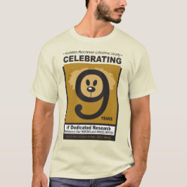 T-shirt Célébration de 9 ans de recherche lumière élément 