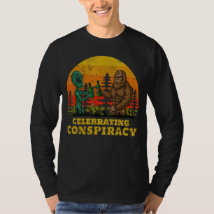 T-shirt Célébration de la conspiration - Chasse d'Aliens S