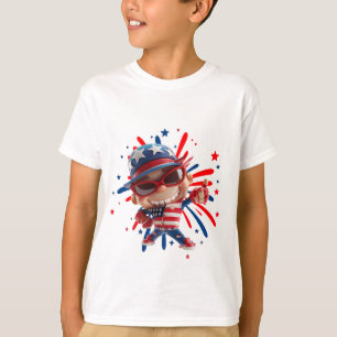 T-shirt Célébration de la fête de l'indépendance