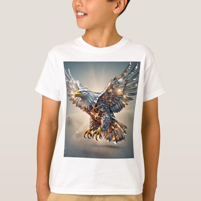 T-shirt Célébration de la victoire : Em aigle en cristal d (Devant)