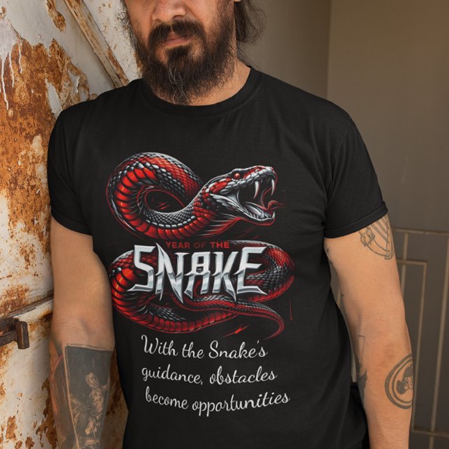 T-shirt Célébration de l'année vibrante du festival Snake (Créateur téléchargé)