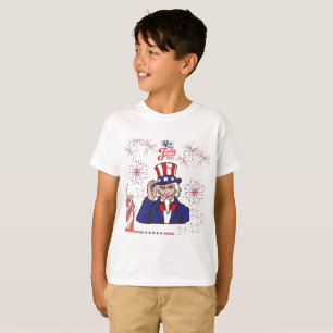 T-shirt Célébration des cœurs courageux blanc