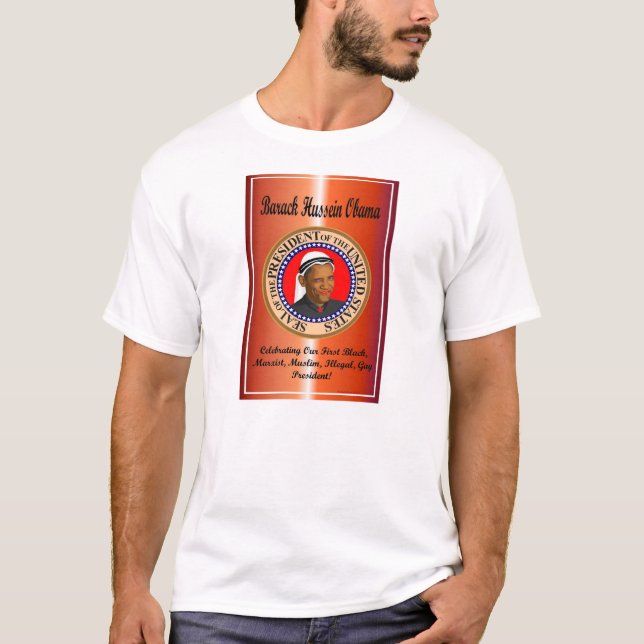 T-shirt Célébration d'Obama (Devant)