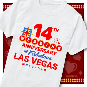 T-shirt Célébration du 14e anniversaire de mariage d'un co