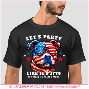T-shirt Célébration du 250e anniversaire du Pit Bull patri