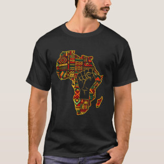 T-shirt Célébration du Mois de l'Histoire des Noirs Poing 