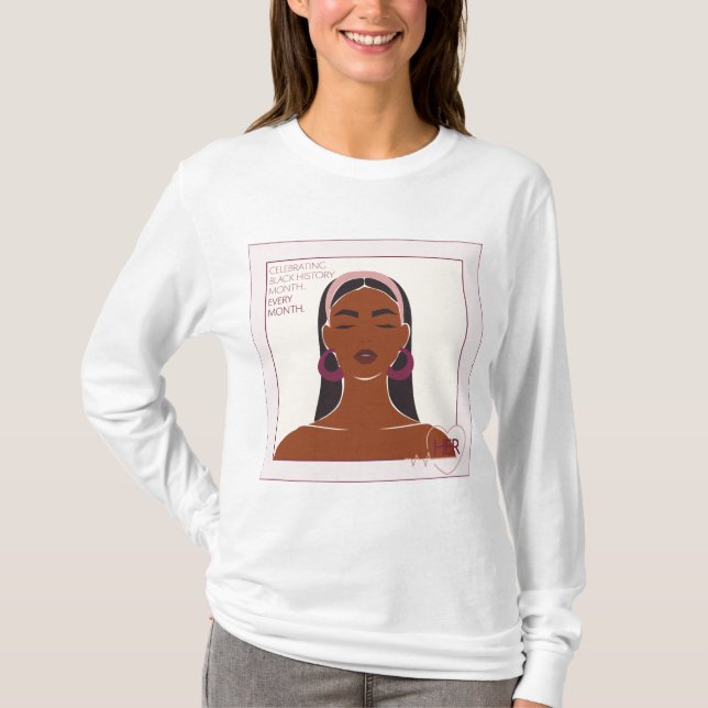 T-shirt Célébration du Mois de l'histoire des Noirs...Tous (Devant)