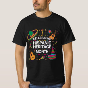T-shirt Célébration du Mois du patrimoine hispanique - Fes