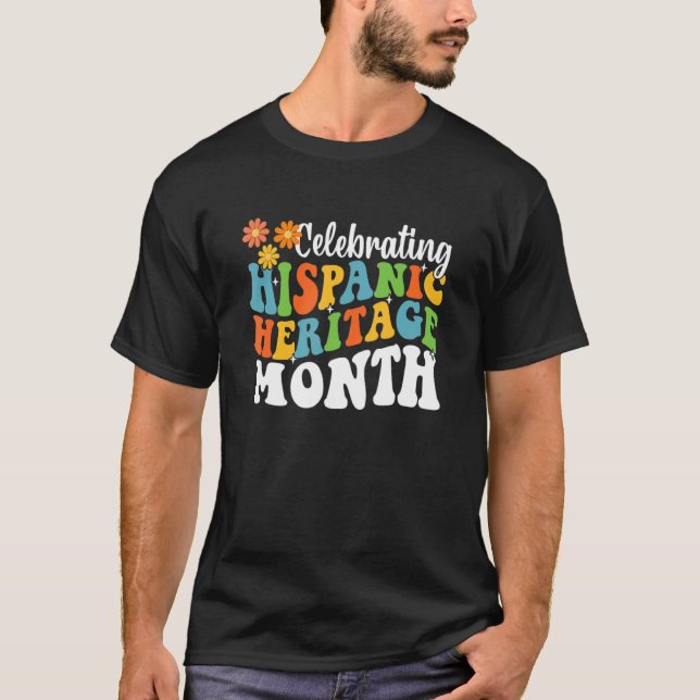 T-shirt Célébration du Mois du patrimoine hispanique Hérit (Devant)