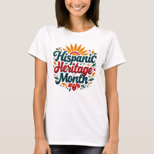 T-shirt Célébration du Mois du patrimoine hispanique Tee c