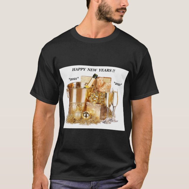 T-shirt Célébration du Nouvel An (Devant)