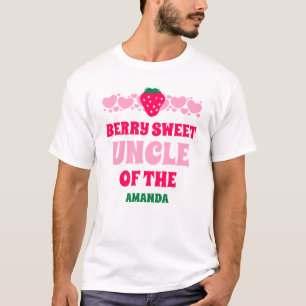 T-shirt Célébration du premier anniversaire de la fraise O