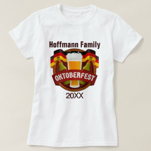T-shirt Célébration familiale d'Oktoberfest