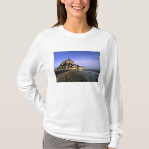 T-shirt Célèbre forteresse de l'île du Mont-Saint-Michel à