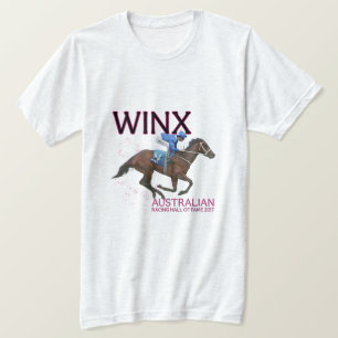T-shirt Célèbre Racehorse Winx 1975 Horse Racing