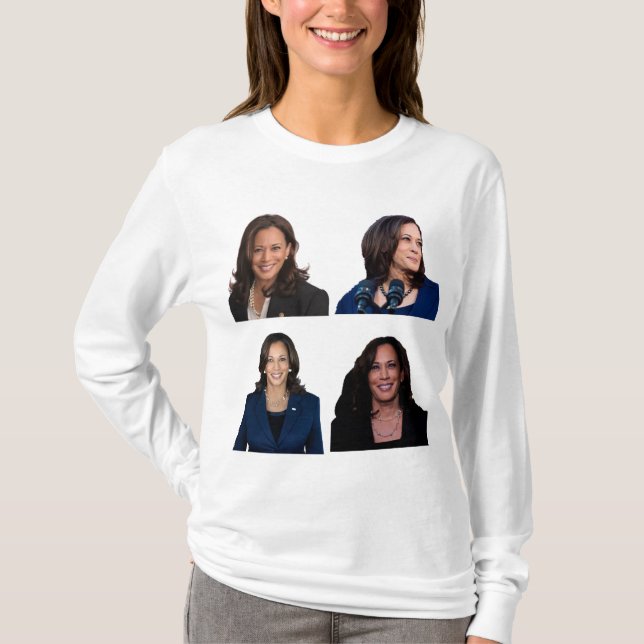 T-SHIRT CÉLÉBRER ET VOTER POUR KAMALA HARRIS (Devant)