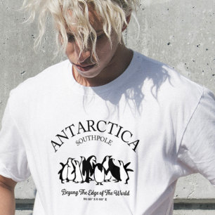 T-shirt Célébrer la culture de l'Antarctique Drapeau T-shi