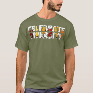 T-shirt Célébrer la diversité Artisanat Bière Boire Retro