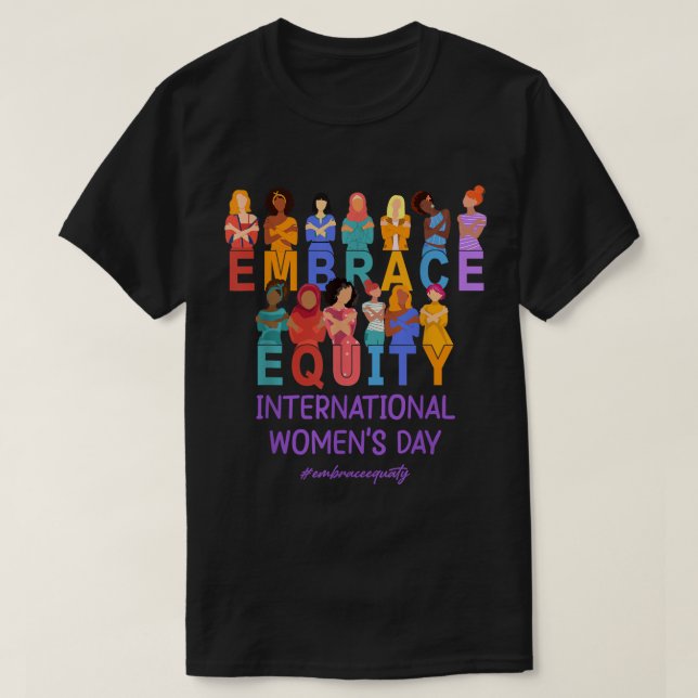 T-shirt Célébrer la Journée internationale de la femme IWD (Design devant)