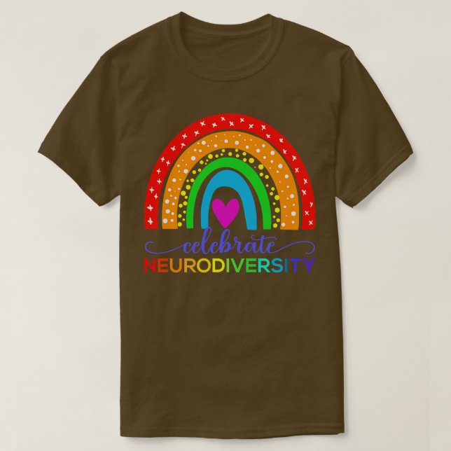 T-shirt Célébrer la neurodiversité III (Design devant)