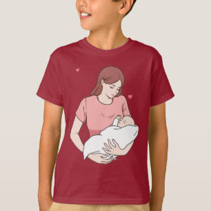 T-shirt Célébrer l'amour inconditionnel des mères -