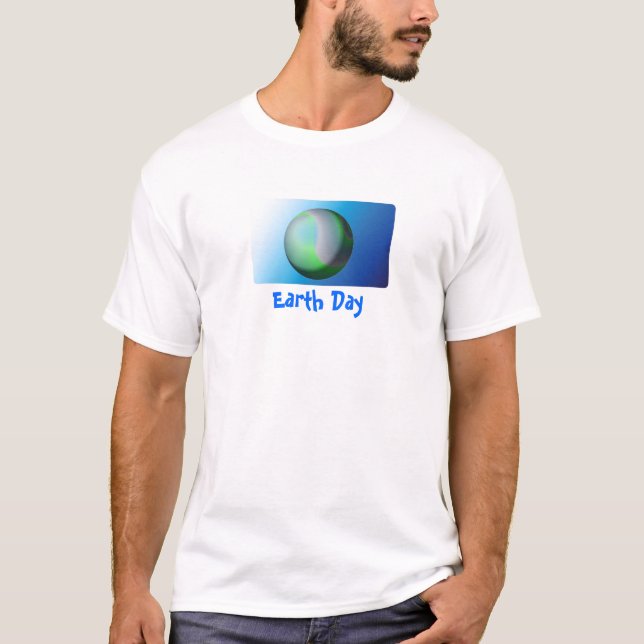 T-shirt Célébrer le Jour des terres (Devant)